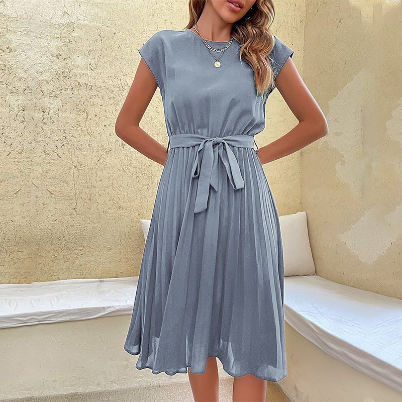 Robe SÉRAPHINE | Plissée & Ceinturée