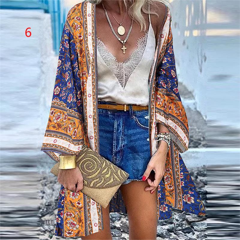Kimono Cardigan Bohème "Sakura Bloom"