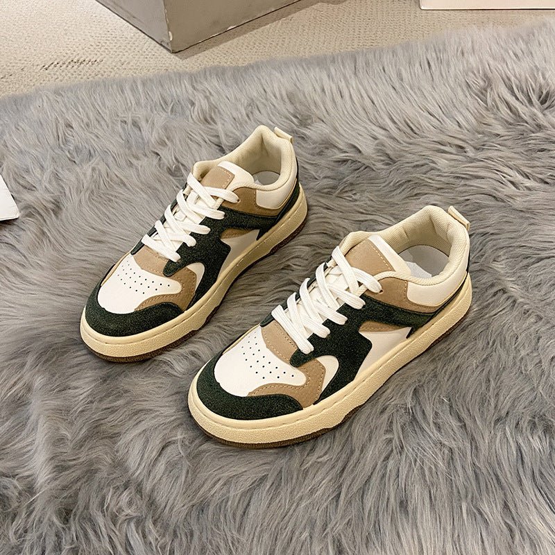 Baskets LUCIA semelle compensée 4cm confort femme OnFleek
