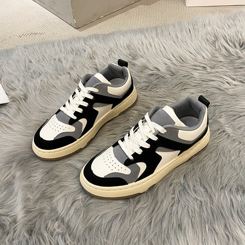 Baskets LUCIA cuir casual portées look quotidien femme OnFleek