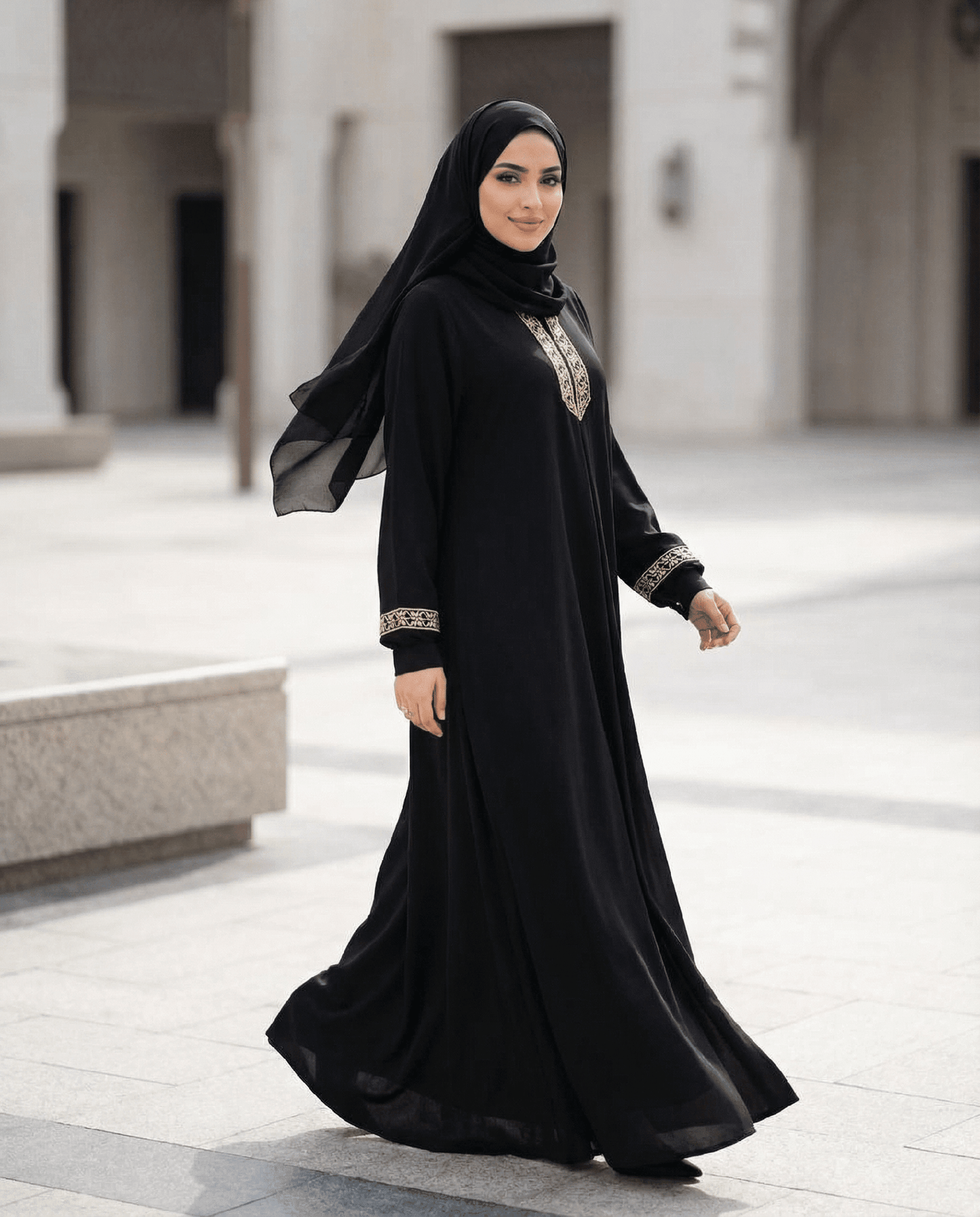 Abaya INAYA | Robe Style Ethnique Imprimés