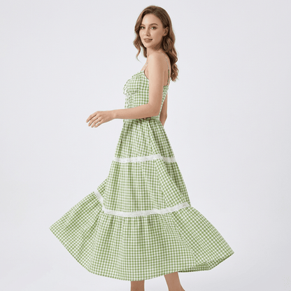 Robe Louise OnFleek - motif vichy bohème