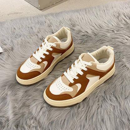 Baskets LUCIA détail cuir souple et finitions femme OnFleek